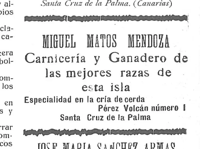 Publicidad Santa Cruz de La Palma.